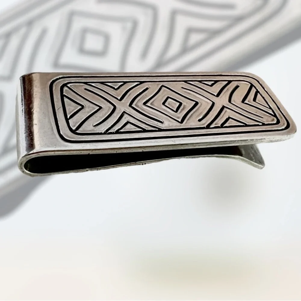James Avery retired HEAVY solid money slip sterling silver